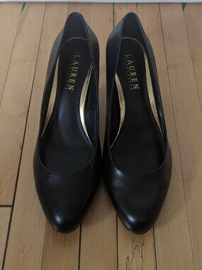 Ralph Lauren Black Heels